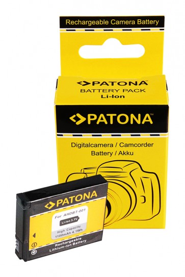 1100 (1100mAh) Μπαταρία Patona για GoPro Hero 1 ψηφιακές φωτογραφικές μηχανές