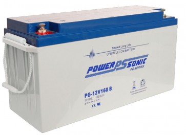 PG-12V160 Powersonic μπαταρία μολύβδου κλειστού τύπου 12V - 160Ah