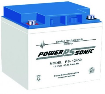 PS-12450 Vds Powersonic μπαταρία μολύβδου κλειστού τύπου 12V - 45Ah