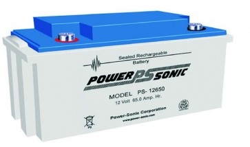 PS-12650 Vds Powersonic μπαταρία μολύβδου κλειστού τύπου 12V - 65Ah