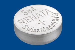 Μπαταρία Silver Oxide Renata 1.55V 45 mAh 384