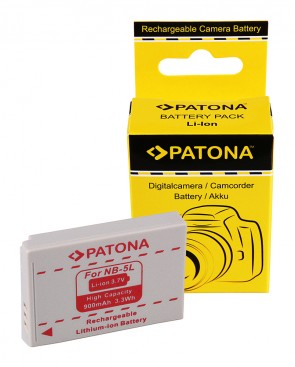 1005 (900mAh) Μπαταρία Patona για Canon Digital Ixus 90 IS ψηφιακές φωτογραφικές μηχανές