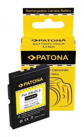 1034 (800mAh) Μπαταρία Patona για Nikon Coolpix 2500 ψηφιακές φωτογραφικές μηχανές