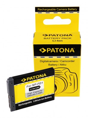 1060 (680mAh) Μπαταρία Patona για Sony DSC-T2 ψηφιακές φωτογραφικές μηχανές