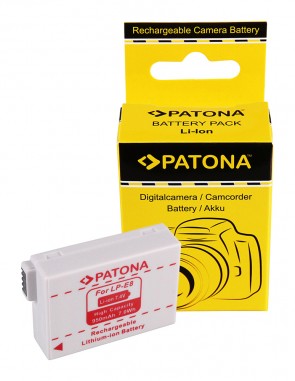 1077 (950mAh) Μπαταρία Patona για Canon EOS 550D ψηφιακές φωτογραφικές μηχανές