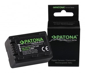 1258 (1900mAh) Μπαταρία Patona για Panasonic HC V110 Βιντεοκάμερες