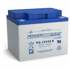 PG-12V45 Powersonic μπαταρία μολύβδου κλειστού τύπου ιδανική για UPS 12V - 45Ah